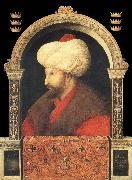 Gentile Bellini Mehmed II oil on canvas